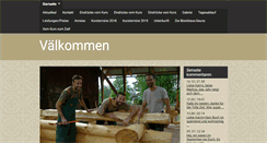 Desktop Screenshot of blockhausbau-kurs.se